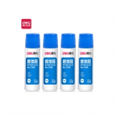 得力(deli)125ml高粘度液体胶 学习办公通用胶水 4只装 办公用品 33097